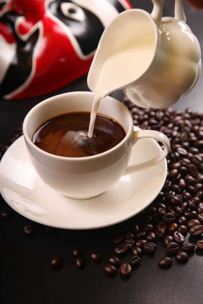 Parkinson, drink koffie